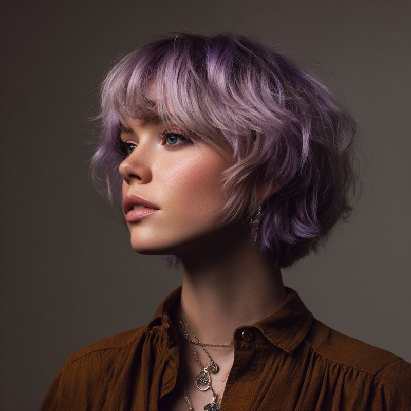 Der Widder braucht eine einfache Frisur, die nicht lange Zeit benötigt.