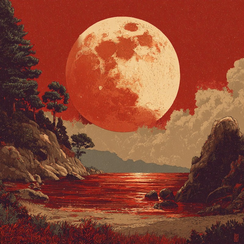 Ein Blutmond ist dafür da, Dinge loszulassen, de uns nicht mehr dienen.