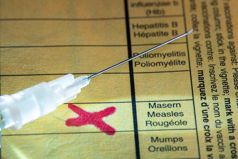 In Deutschland besteht für Kinder ab 1 eine Impfnachweispflicht für Masern.