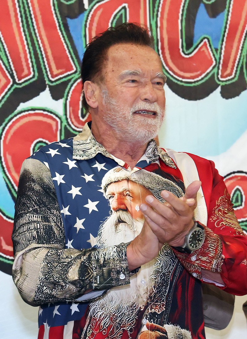 Arnold Schwarzenegger war vor seiner Schauspielkarriere öfter nackt vor der Kamera zu sehen.