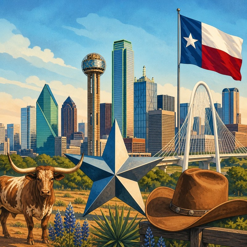 dallas: großstadt-coolness aus texas