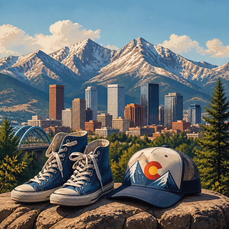 denver: lässig aus den rocky mountains