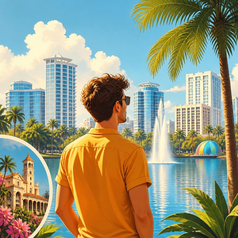 orlando: sonnig und charmant
