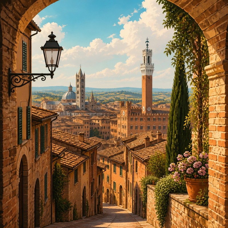 Siena: Ein Hauch Toskana