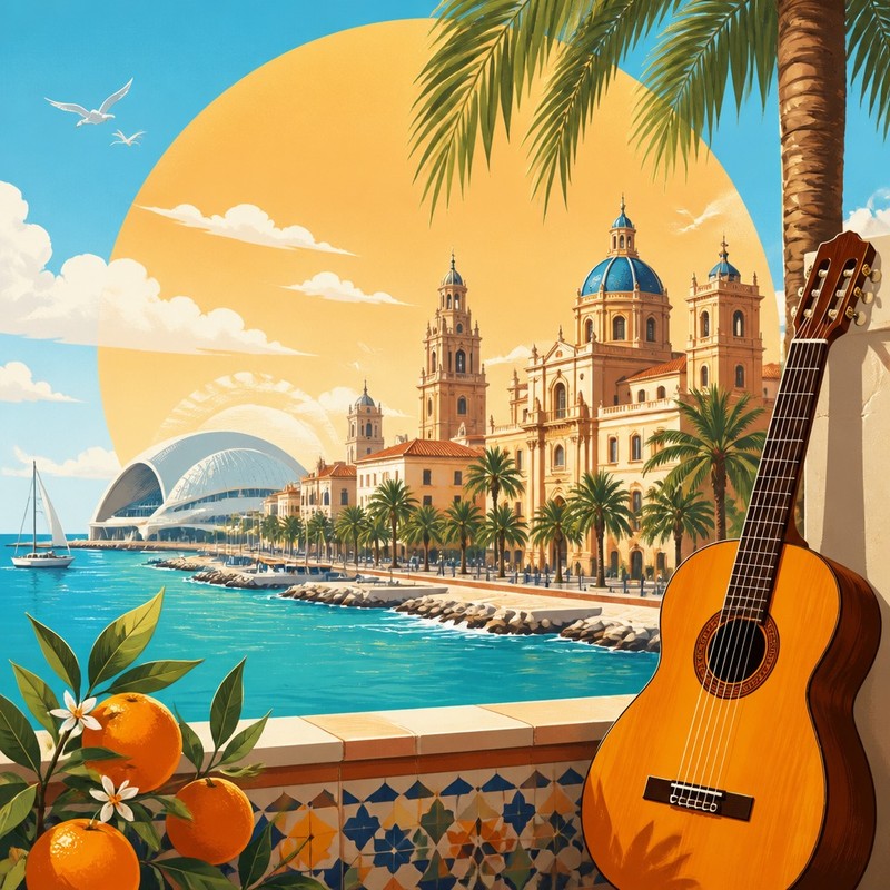 Valencia: Sonne, Meer und Musik