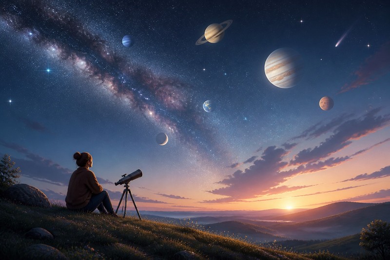 30 Vornamen aus der Astronomie: Kennst du ihre Bedeutung?