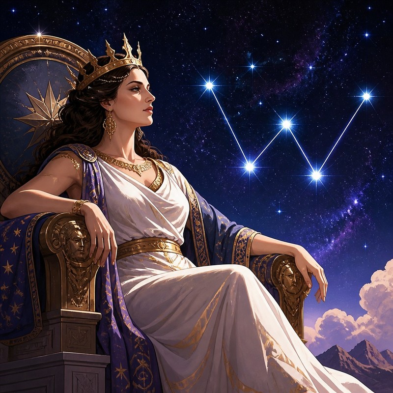 Cassiopeia – königlich und kosmisch