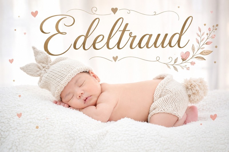 Edeltraud: Ein Name mit glänzender Stärke