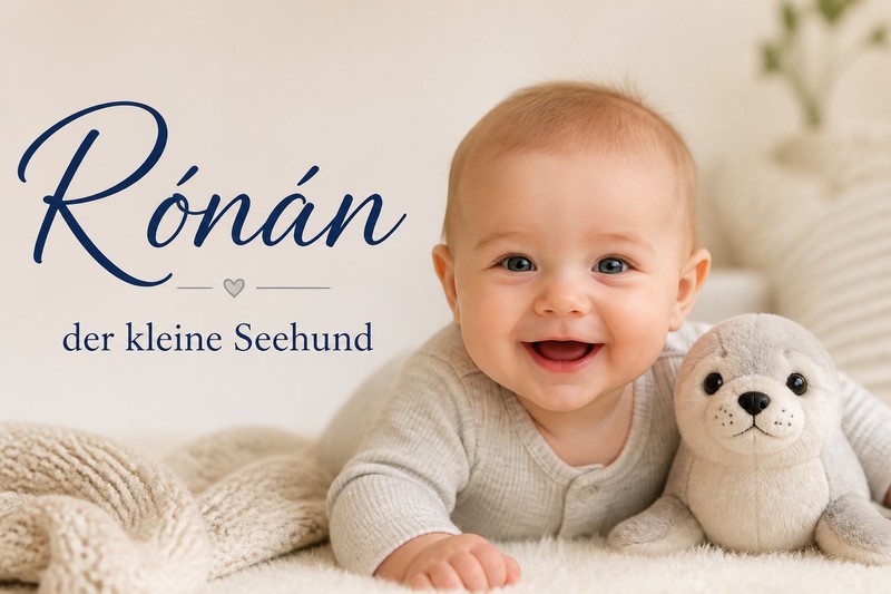 Rónán – der kleine Seehund