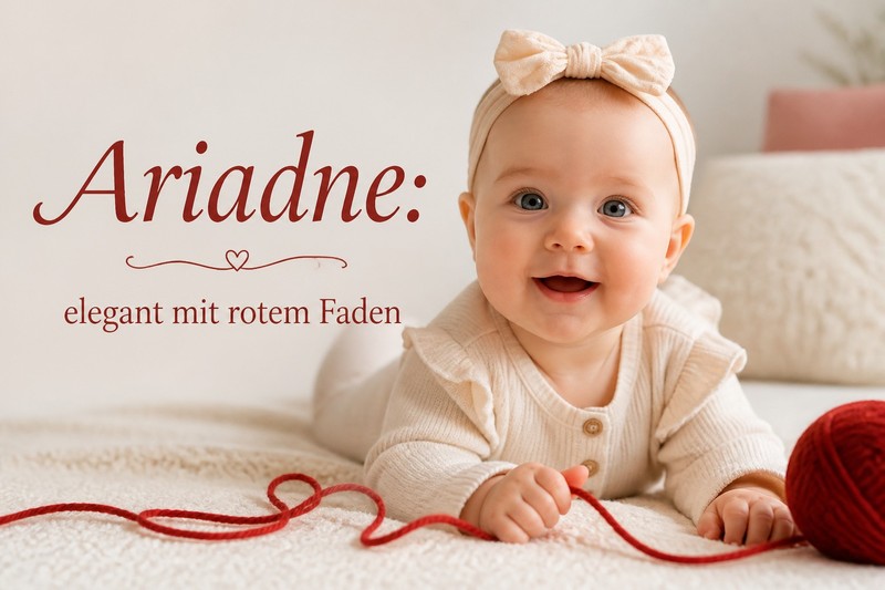 Ariadne: elegant mit rotem Faden