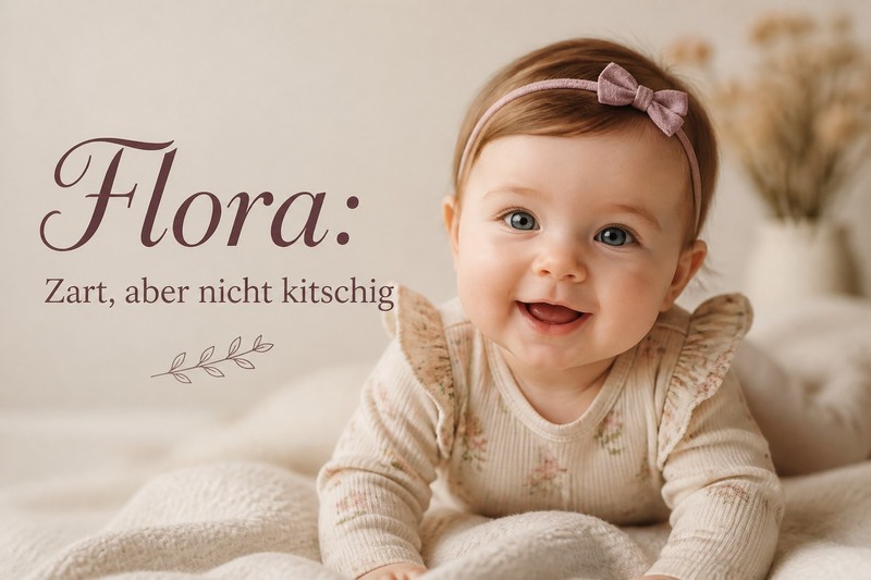Flora: Zart, aber nicht kitschig