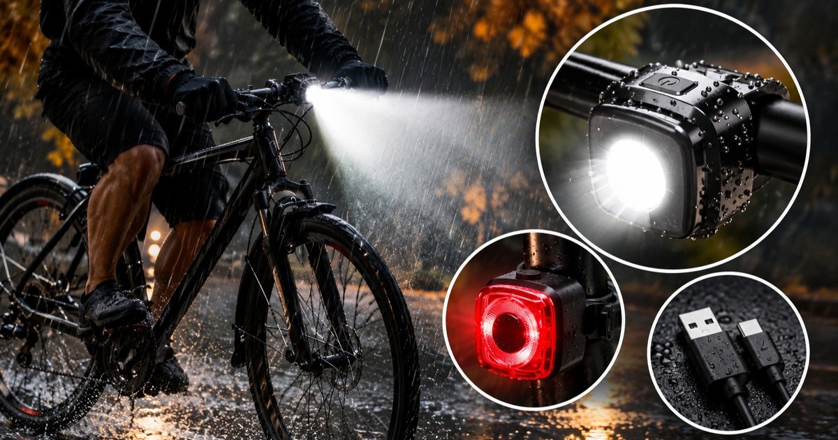 Klein, leicht und wetterfest: Dieses zugelassene Fahrradlicht überzeugt