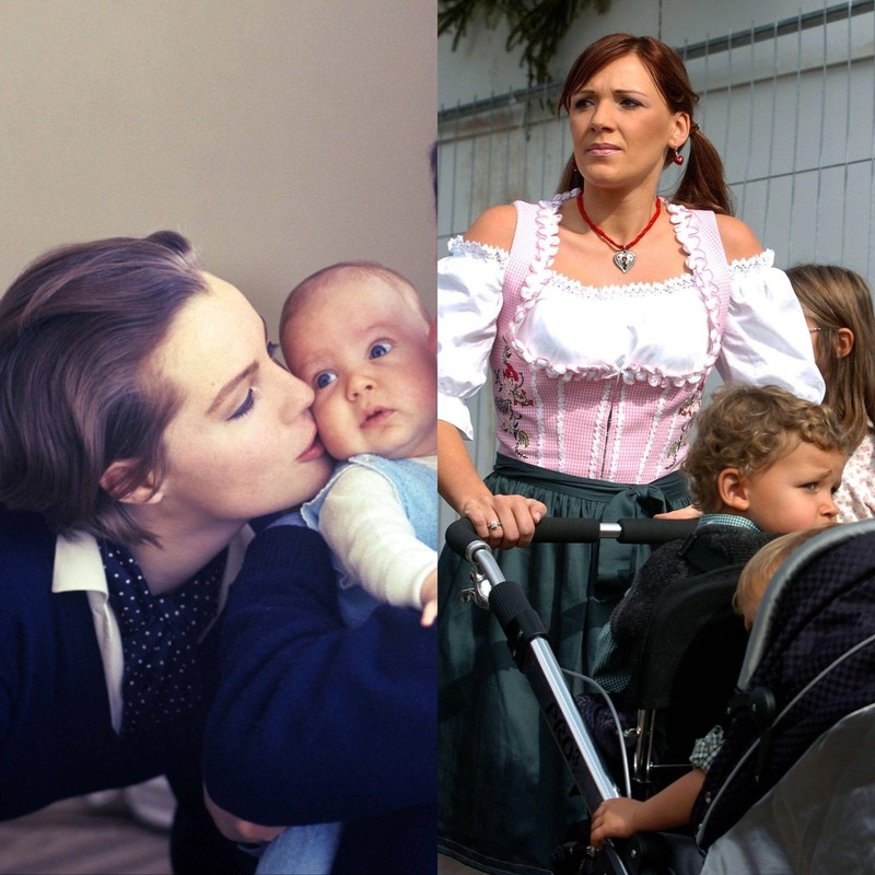 Prominente Eltern, die ihre Kinder verloren haben: Romy Schneider und Simone Ballack sind betroffen.