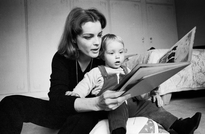 Romy Schneiders Sohn David starb, als er 14 Jahre alt war.