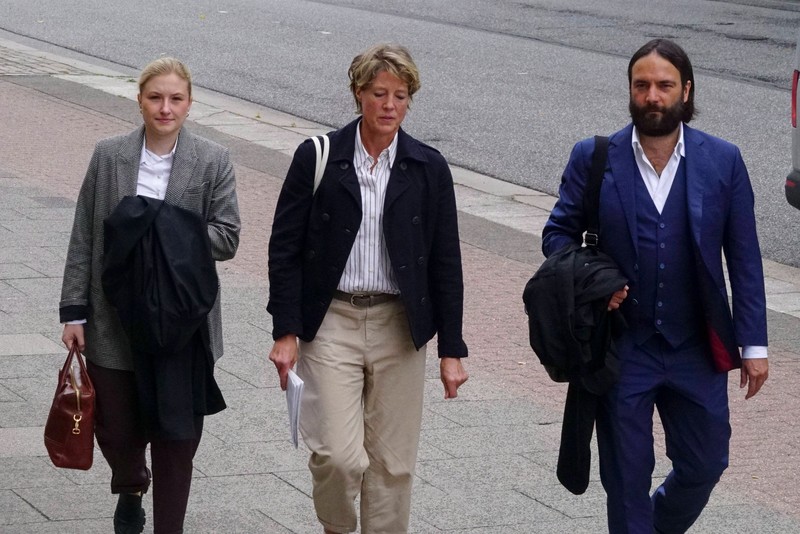 Vor Gericht haben Christina Blocks Anwält*innen eine Beteiligung ihrer Mandantin bestritten.