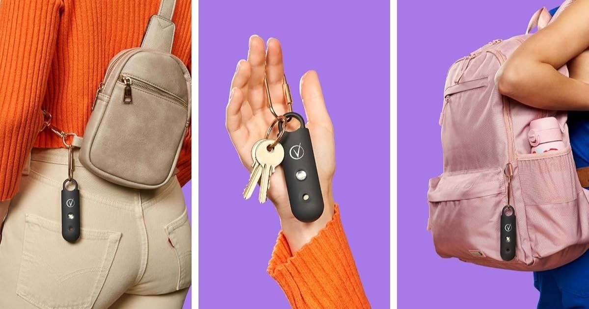 Der Taschenalarm schützt dich, wenn du allein unterwegs bist